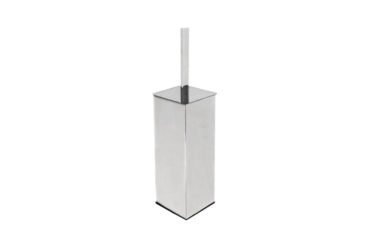 Soho Freestanding Toilet Brush Holder, Polished Black Sapphire