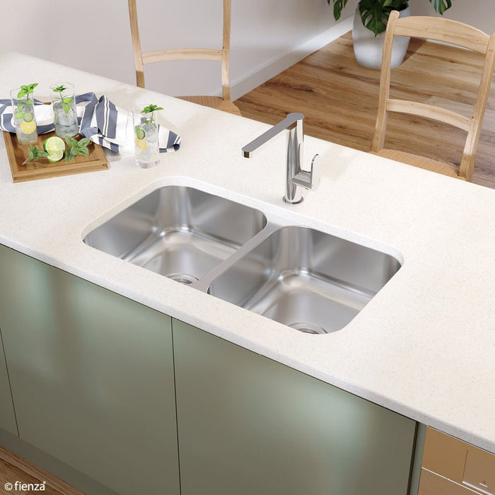 Tiva 785 Double Kitchen Sink 68109 Fienza Tradie Secret